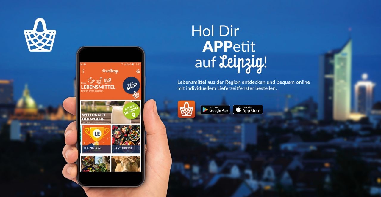 Die kostenlose Wellonga App - Hol Dir APPetit auf Leipzig! 
